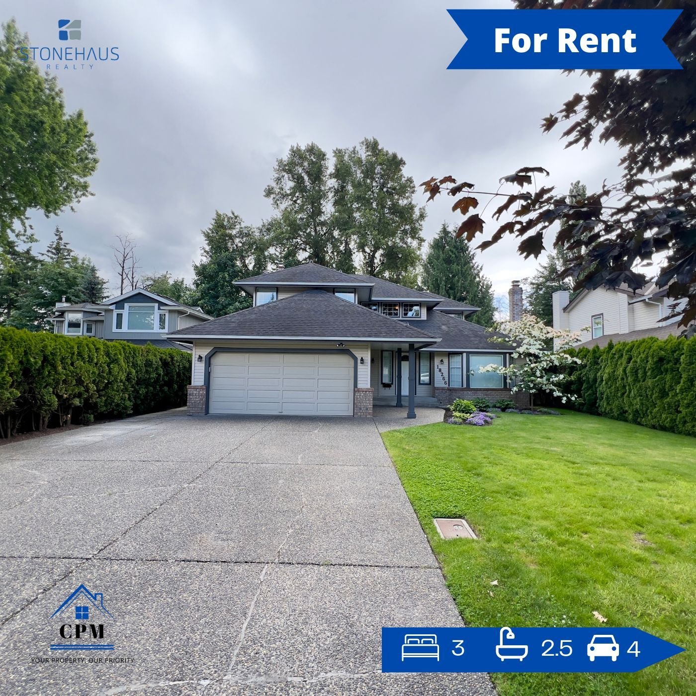 18266 58A Avenue, Surrey, BC - House for rent