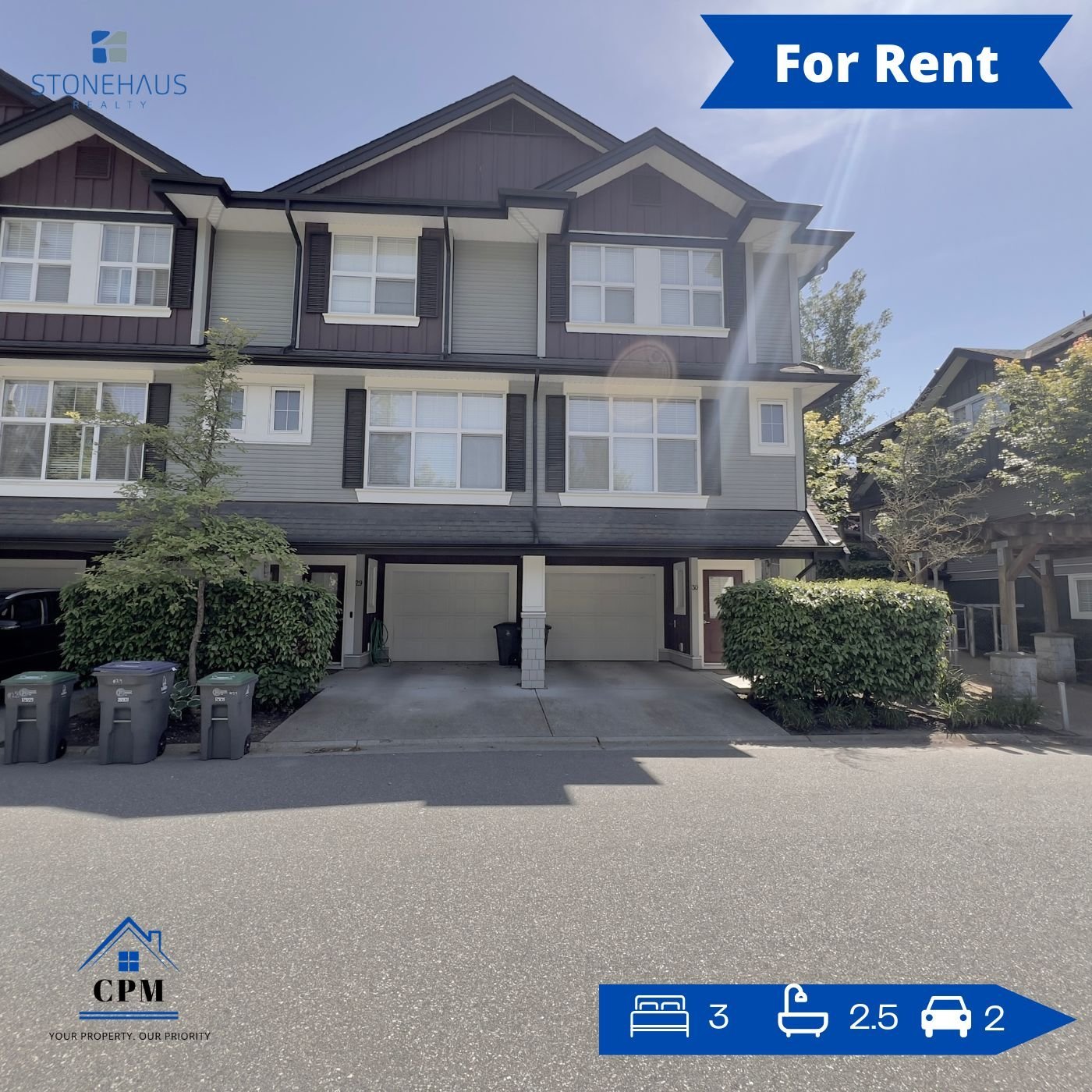18199 70 Avenue, Surrey, BC - Town House for rent
