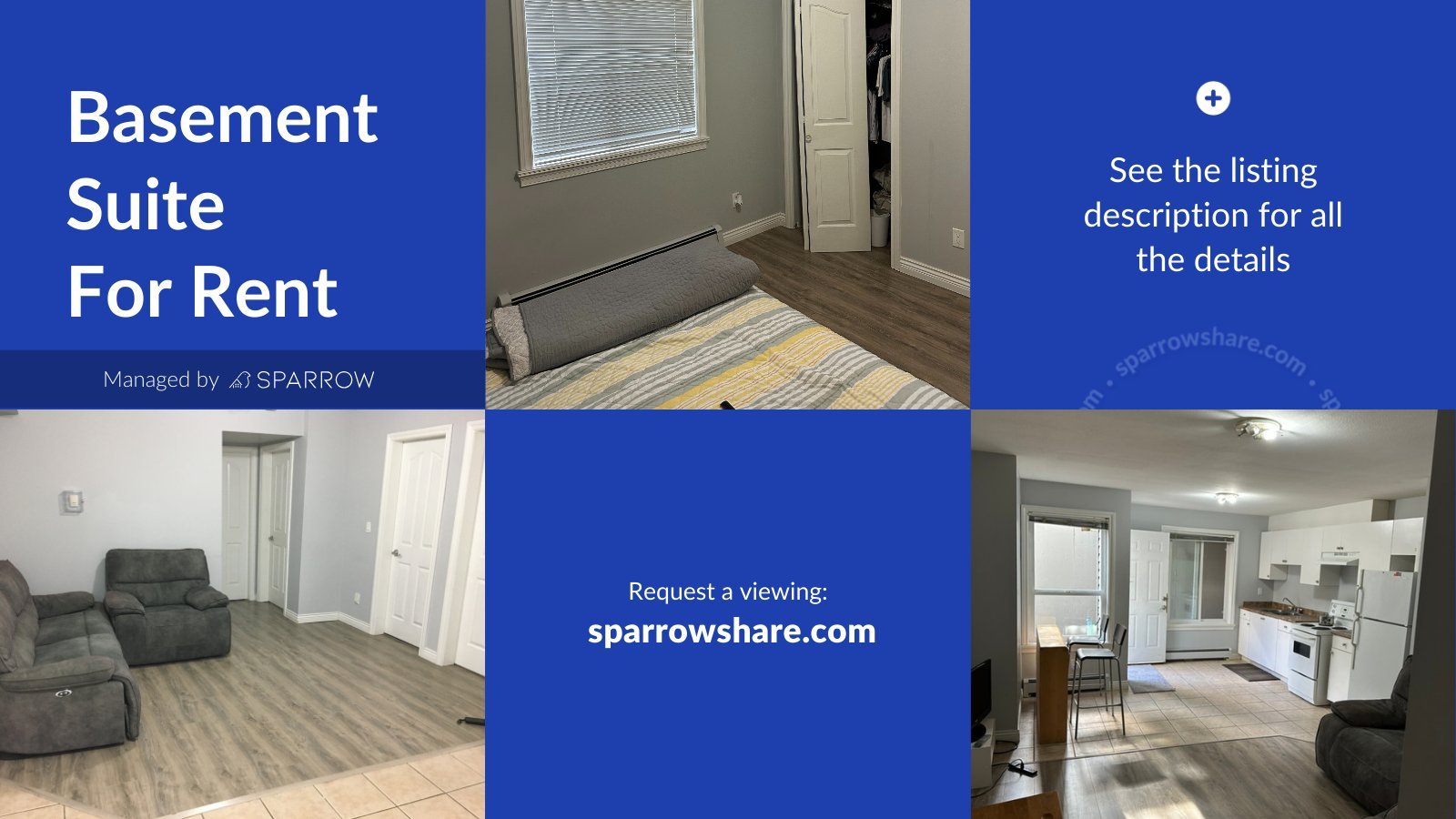 76A Avenue, Surrey, BC - Basement for rent