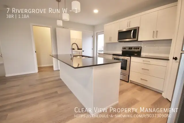Beautiful 3 bedroom townhouse in Riverstone! | Long Term Rentals | Lethbridge | Free local classifieds - Kijiji