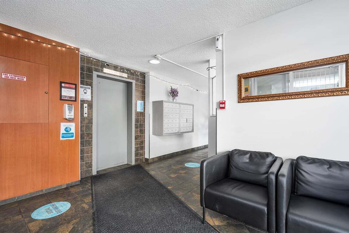 Concrete 10- storey building , steps away from public transportation and shops along 17th Avenue SW and Downtown Calgary