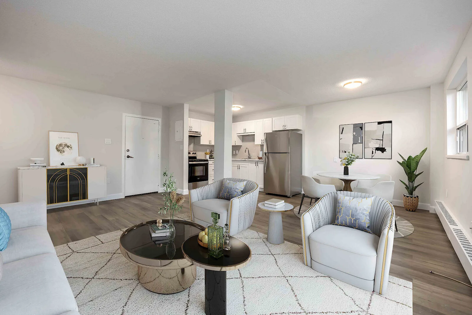 Countess is an attractive low-rise building that is well maintained, in a park-like setting. Quiet, secure building offe