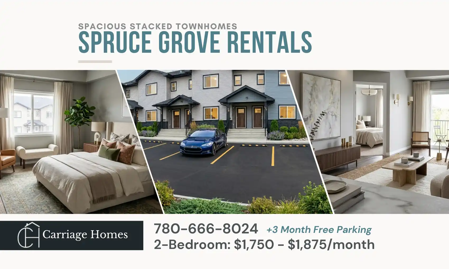 Carriage Homes/Apartments for Rent | West Edmonton - 220 Spruce Ridge Road, Spruce Grove, AB