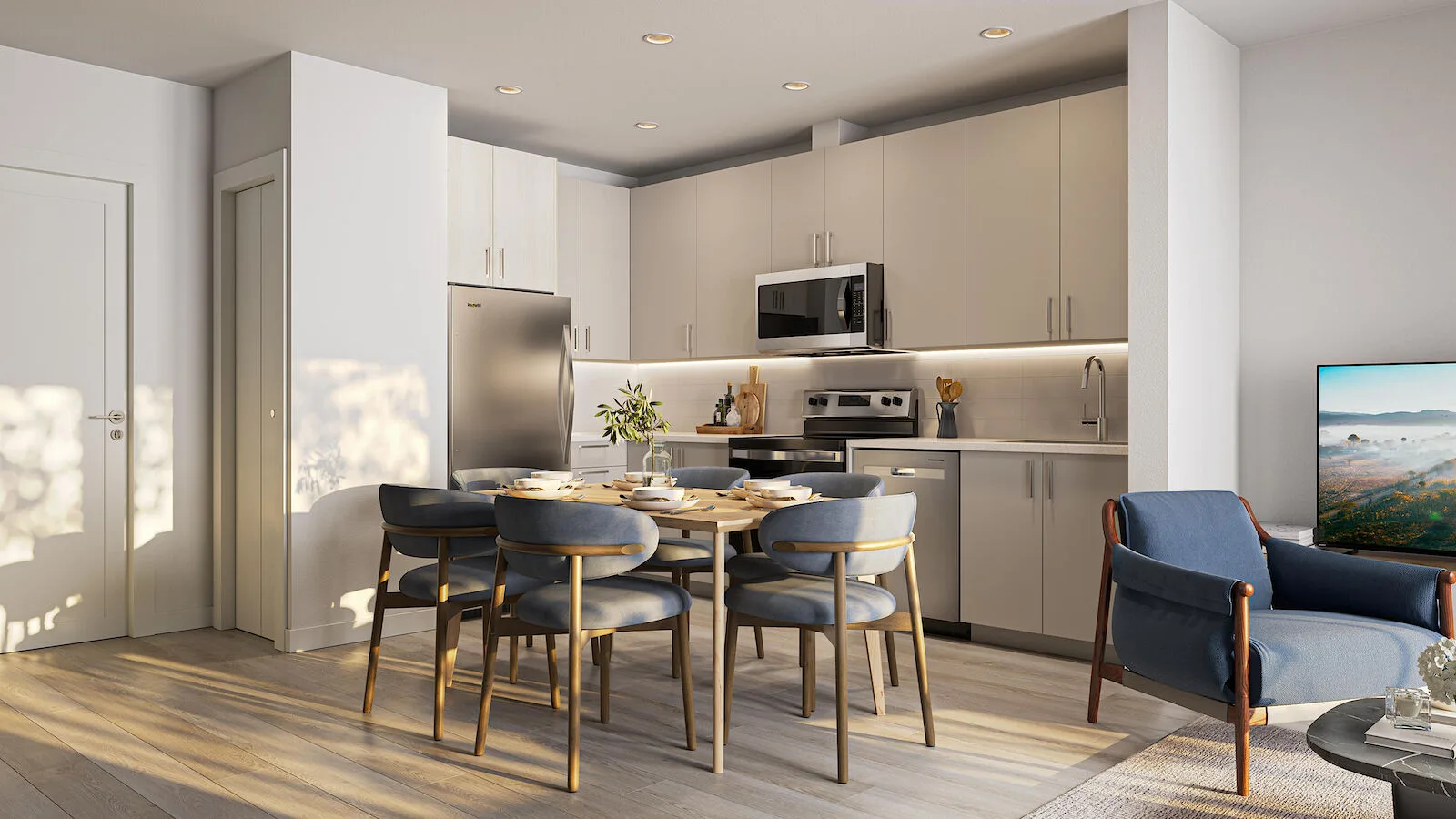 A brand new building is arriving April 1, 2026, offering modern living in a beautiful North Shore setting. To celebrate