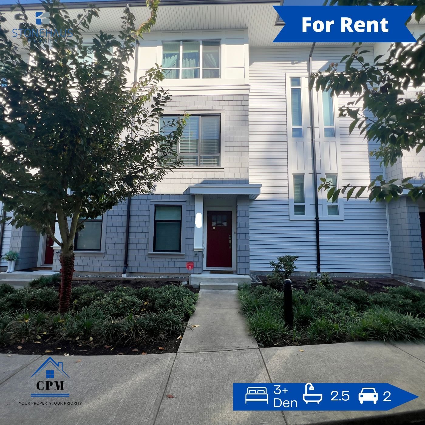 18505 Laurensen Place, Surrey, BC - Town House for rent